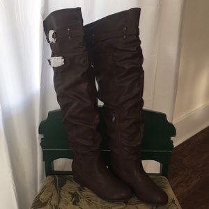 DreamParis Over the Knee Boots, Sz 8